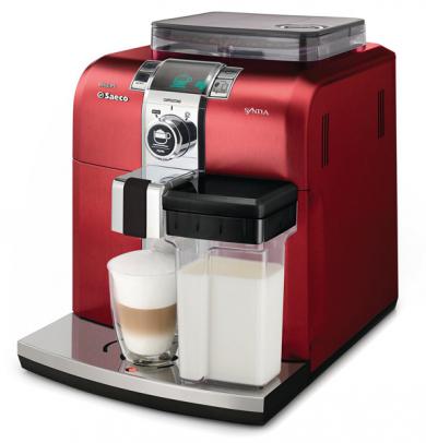 Фотография Philips Saeco Syntia Cappuccino Premium Red